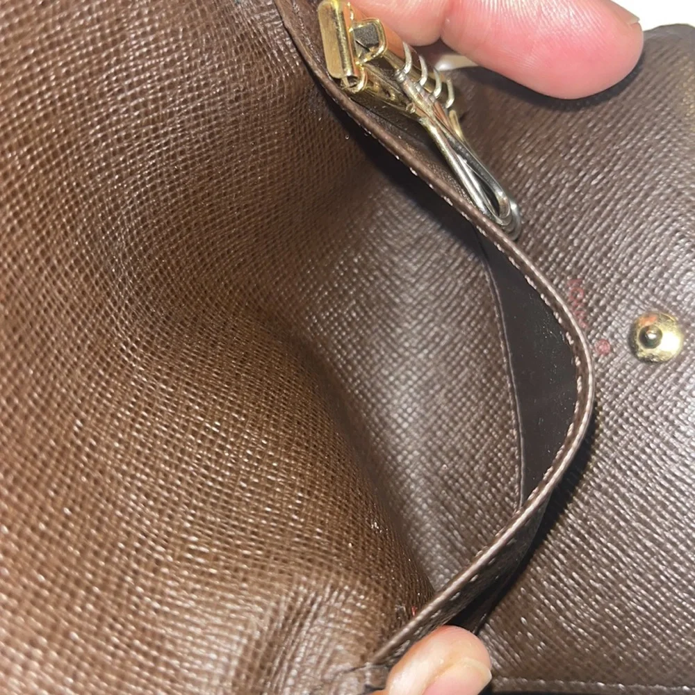 Authentic vintage LV Keychain holder.